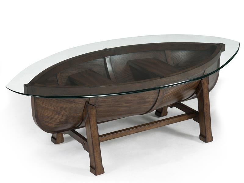 Magnussen T2538 Isabelle Oval Cocktail Table 